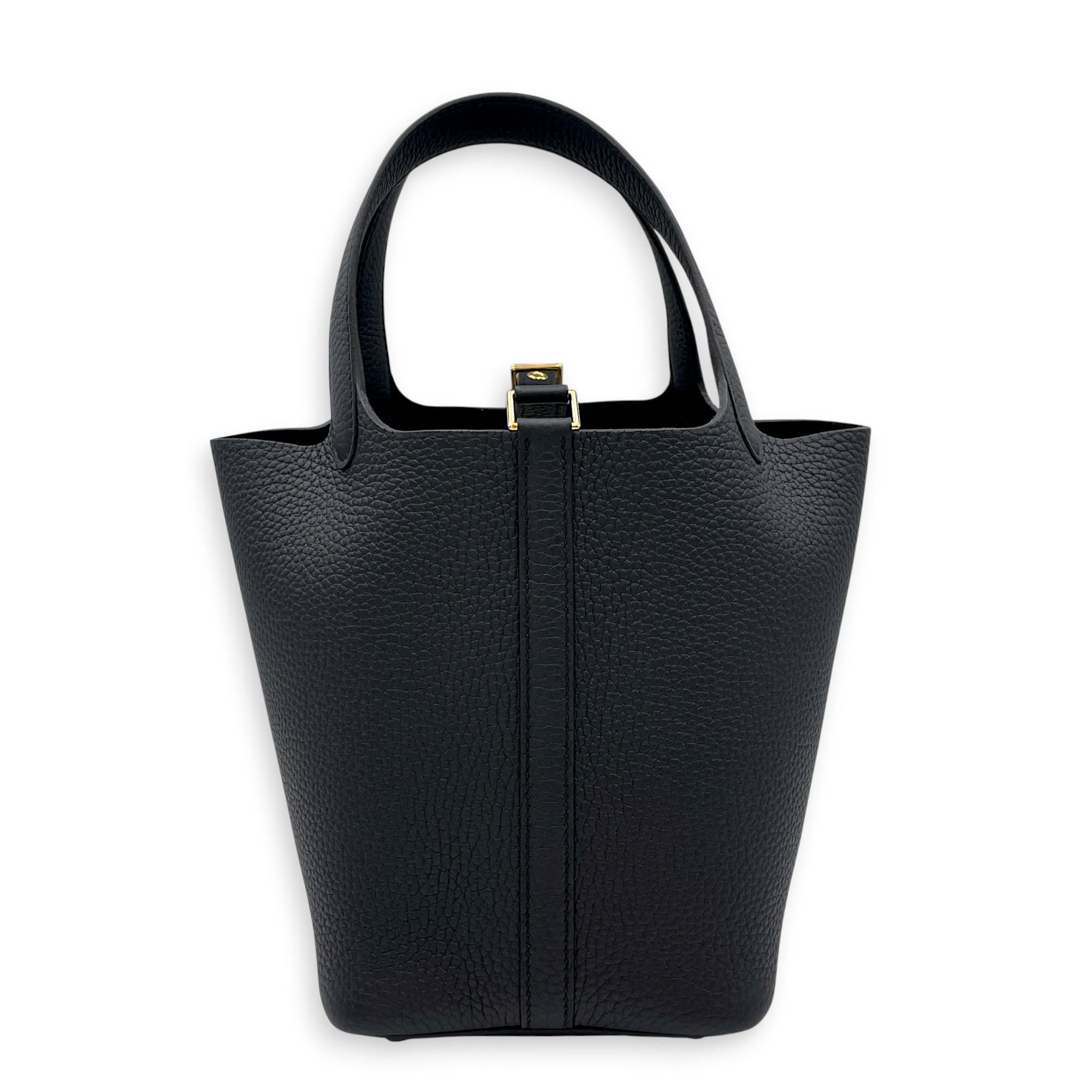 Picotin 18 Black in Clemence Gold hardware CL2604-21002 2