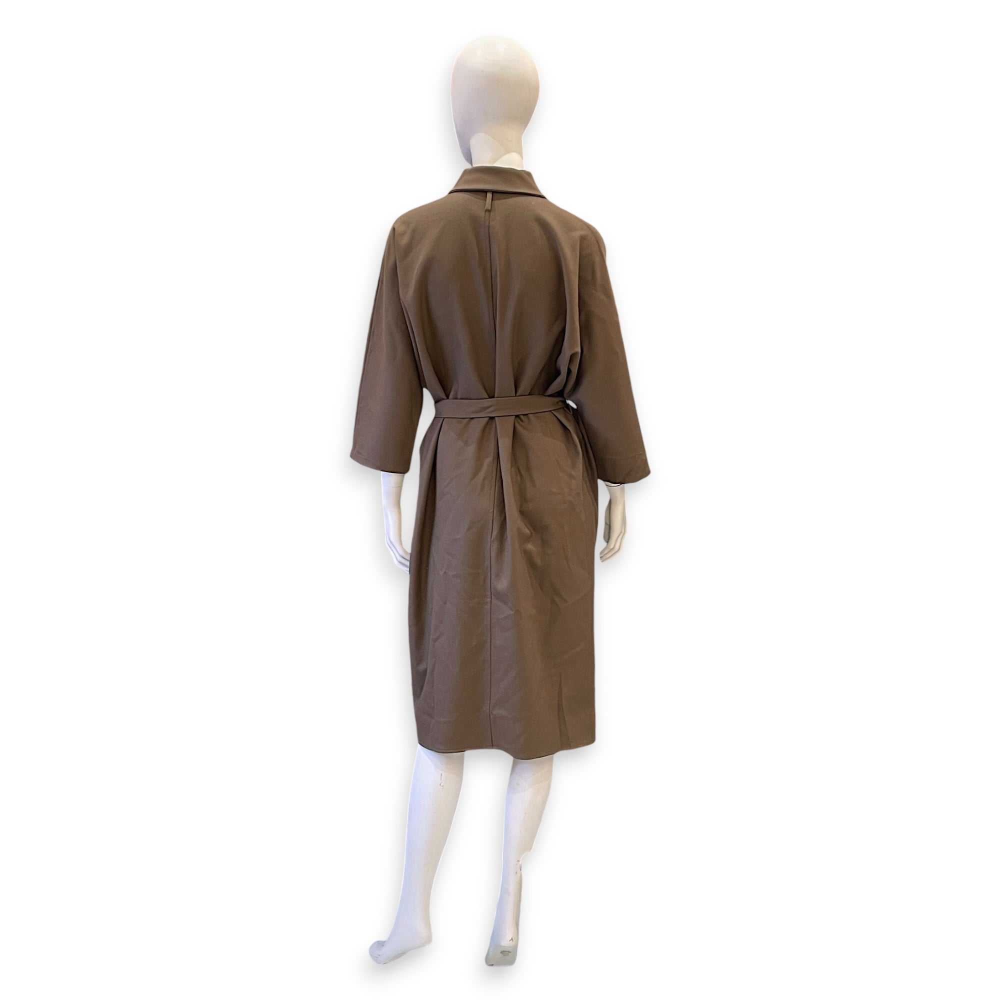 Shirt Dress 38 Brown Ready-To-Wear in Wool CL2604-21027 2