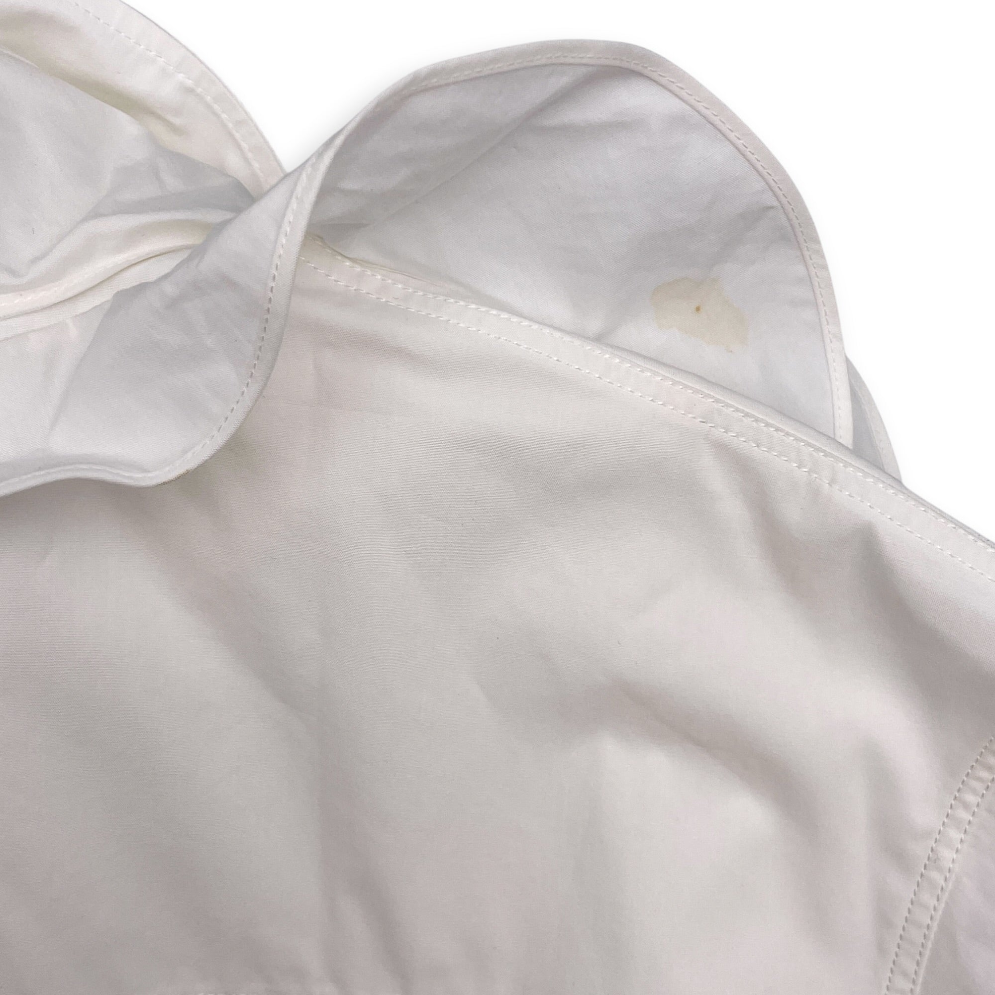 Rose Detail Shirt Size 38 White Ready-To-Wear in Cotton CL2604-21031 6