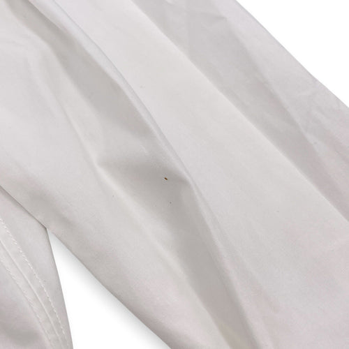 Rose Detail Shirt Size 38 White Ready-To-Wear in Cotton CL2604-21031 7