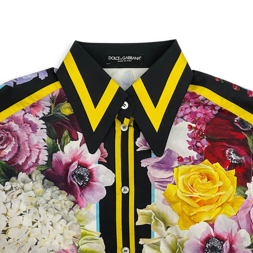 Floral Printed Blouse 42 Multi-colour Ready-To-Wear in Cotton CL2604-21038 3