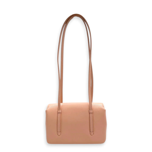Mini Preppy Coco Pink Shoulder Bag in Calfskin Gold hardware