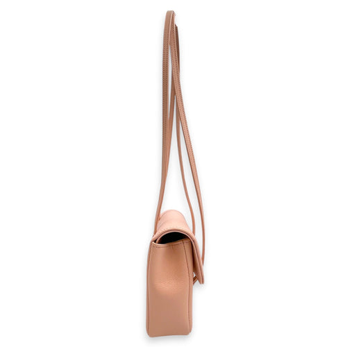 Preppy Coco Mini Pink Shoulder Bag in Calfskin Gold hardware CL2604-21046 3
