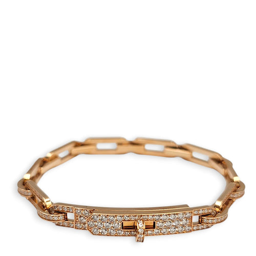 Kelly Chaine PM Full, 336 Diamonds, 2.24 Carat SH Bracelet in Rose Gold Hardware CL2604-21054 1