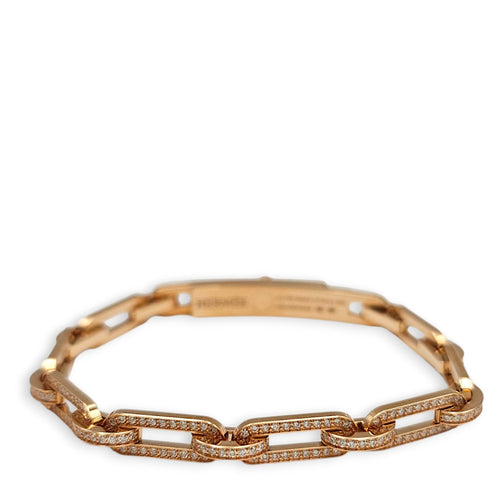 Kelly Chaine PM Full, 336 Diamonds, 2.24 Carat SH Bracelet in Rose Gold Hardware CL2604-21054 2