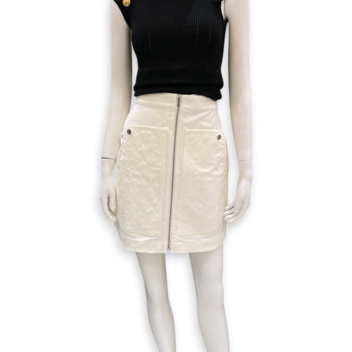 Mini Skirt Size 34 White Ready-To-Wear in Cotton CL2604-21055 1