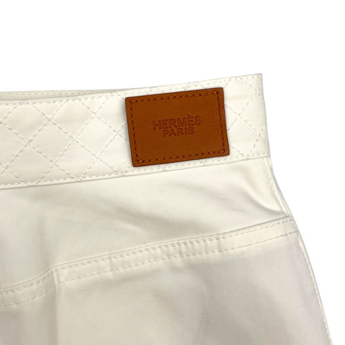 Mini Skirt Size 34 White Ready-To-Wear in Cotton CL2604-21055 4