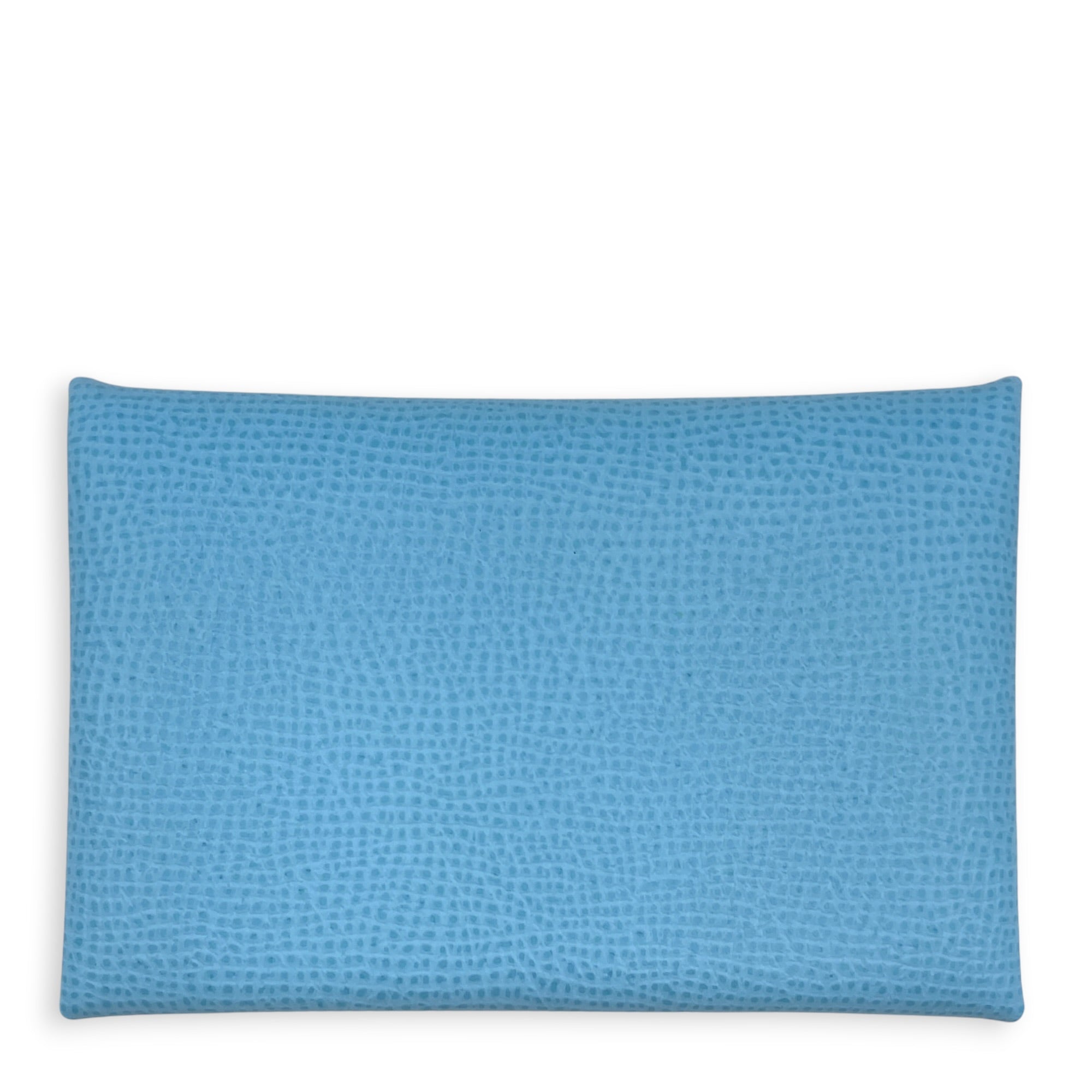 Calvi Celeste Card Holder in Epsom