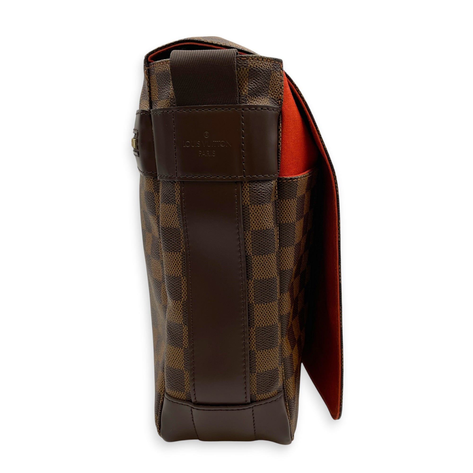 Damier Ebene Bastille Brown Messenger Gold hardware