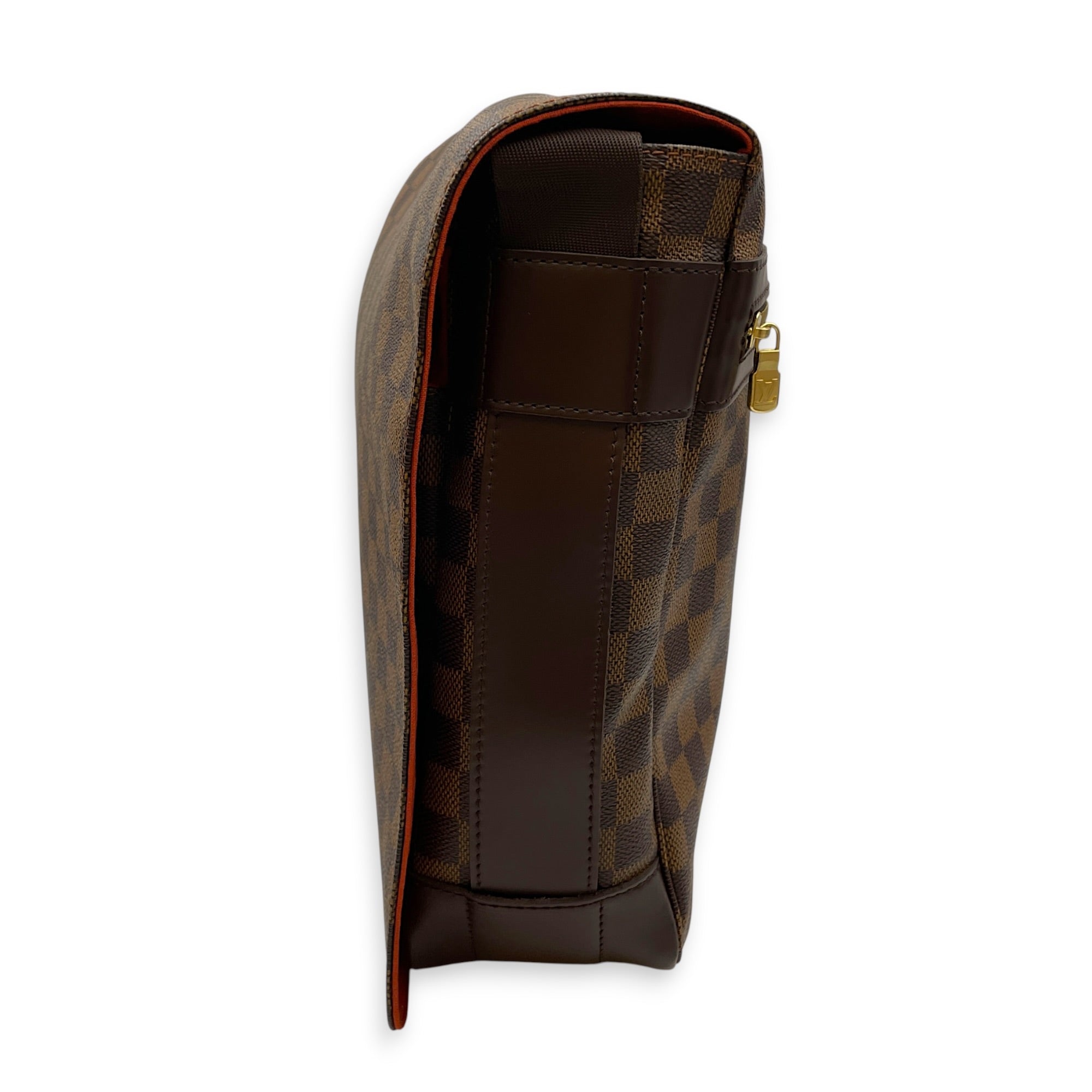 Damier Ebene Bastille Brown Messenger Gold hardware