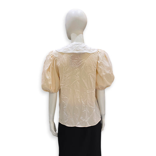 Blouse 38 Beige Ready-To-Wear in Silk