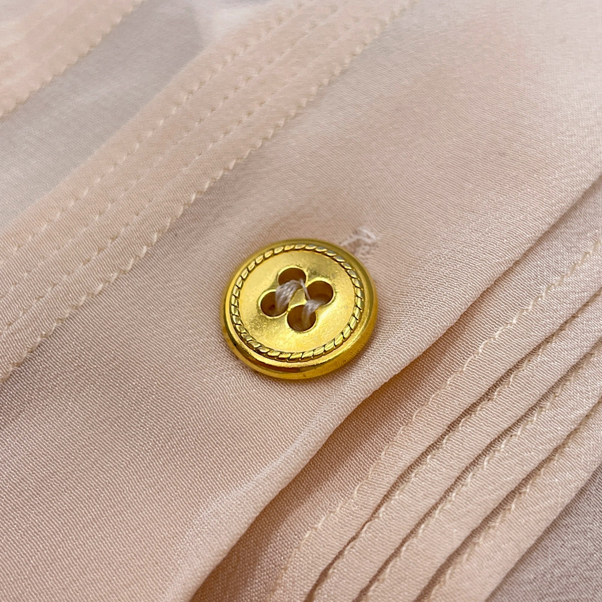 Blouse 38 Beige Ready-To-Wear in Silk