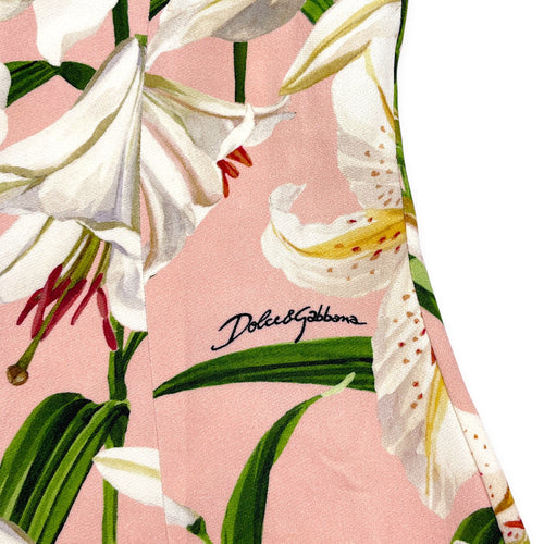 Floral Print Blouse 38 Pink Ready-To-Wear in Viscose CL2604-21071 3