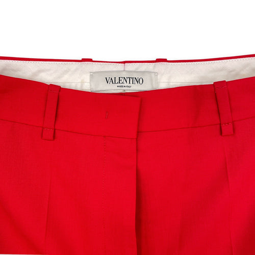 Slim Cut Pants 38 Red Ready-To-Wear in Viscose CL2604-21083 3
