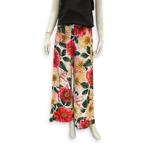 Floral Print Pants Size 36 Multi-colour Ready-To-Wear in Viscose CL2604-21085 1