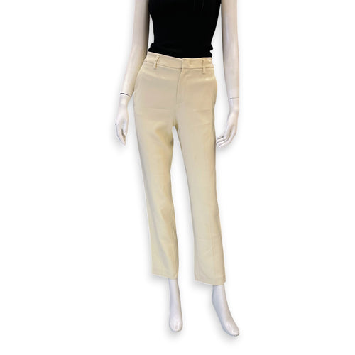 Slim Cut Pants Size 38 Beige Ready-To-Wear in Viscose