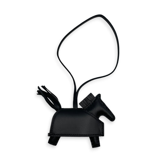 Rodeo Robeo Rock PM Black Bag Accessory in Swift Gold hardware