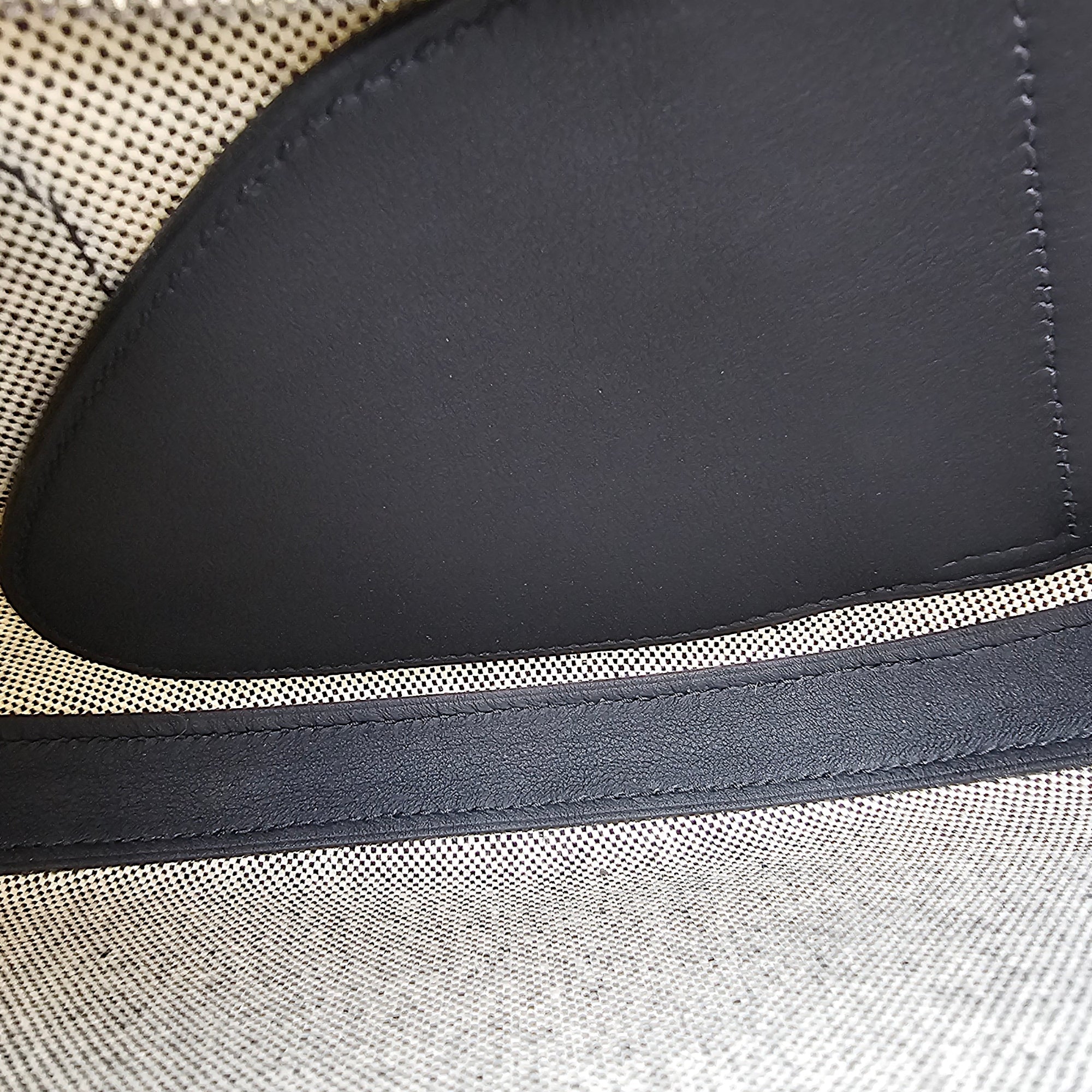 P'tit Arcon Toile & Cuir Black in Toile/Swift Palladium hardware CL2604-21111 6