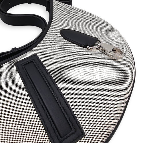 P'tit Arcon Toile & Cuir Black in Toile/Swift Palladium hardware CL2604-21111 8