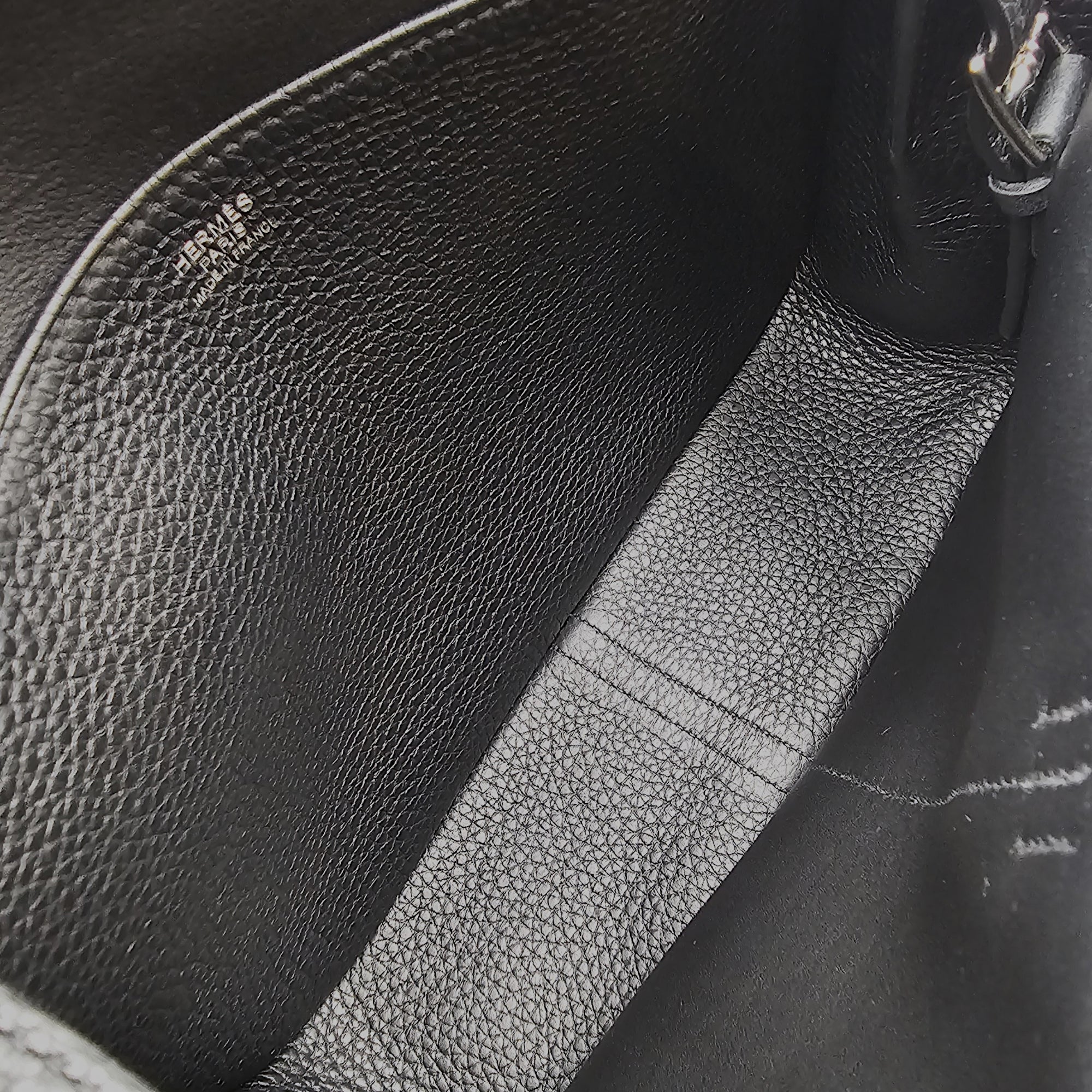 Halzan 25 Black in Clemence Palladium hardware CL2604-21112 6