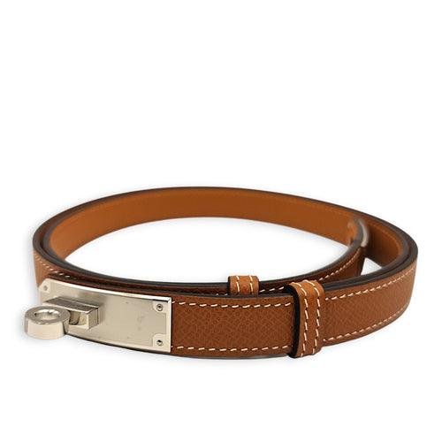 Kelly 18 Gold Belt in Epsom Palladium hardware CL2605-21127 1