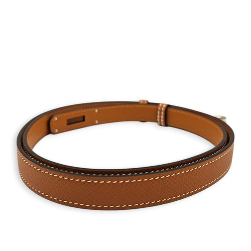 Kelly 18 Gold Belt in Epsom Palladium hardware CL2605-21127 2