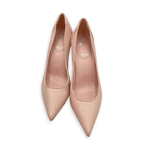 Sporty Kate 85mm Heels Size 37.5 Beige Shoes in Calfskin