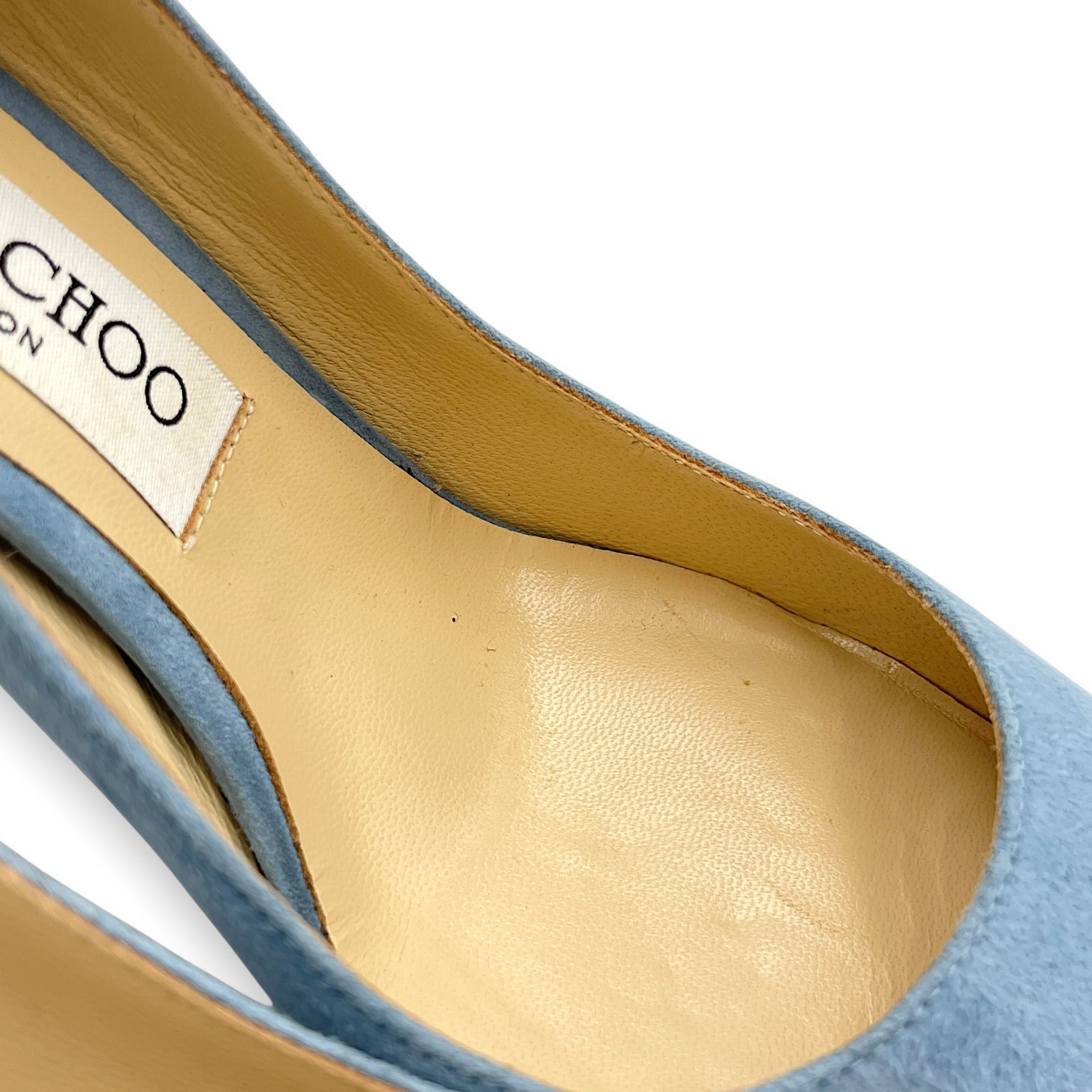 Romy 85 37.5 Blue Pumps in Suede Leather CL2605-21137 5