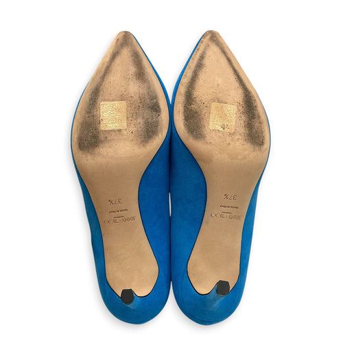 Romy 85 37.5 Blue Pumps in Suede Leather CL2605-21144 3