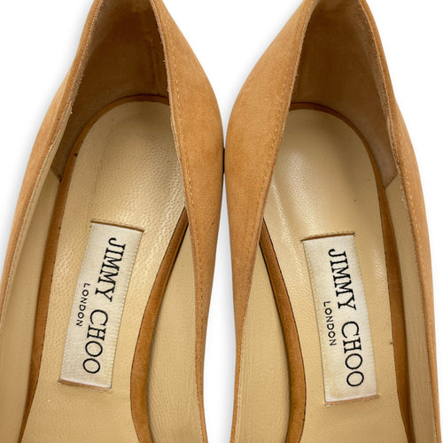 Romy 85 37.5 Beige Pumps in Suede Leather CL2605-21145 5