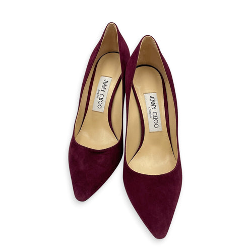 Romy 85 37.5 Red Pumps in Suede Leather CL2605-21146 1