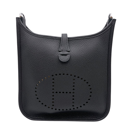 Evelyne III 23 Black in Clemence Palladium hardware CL2605-21150 1