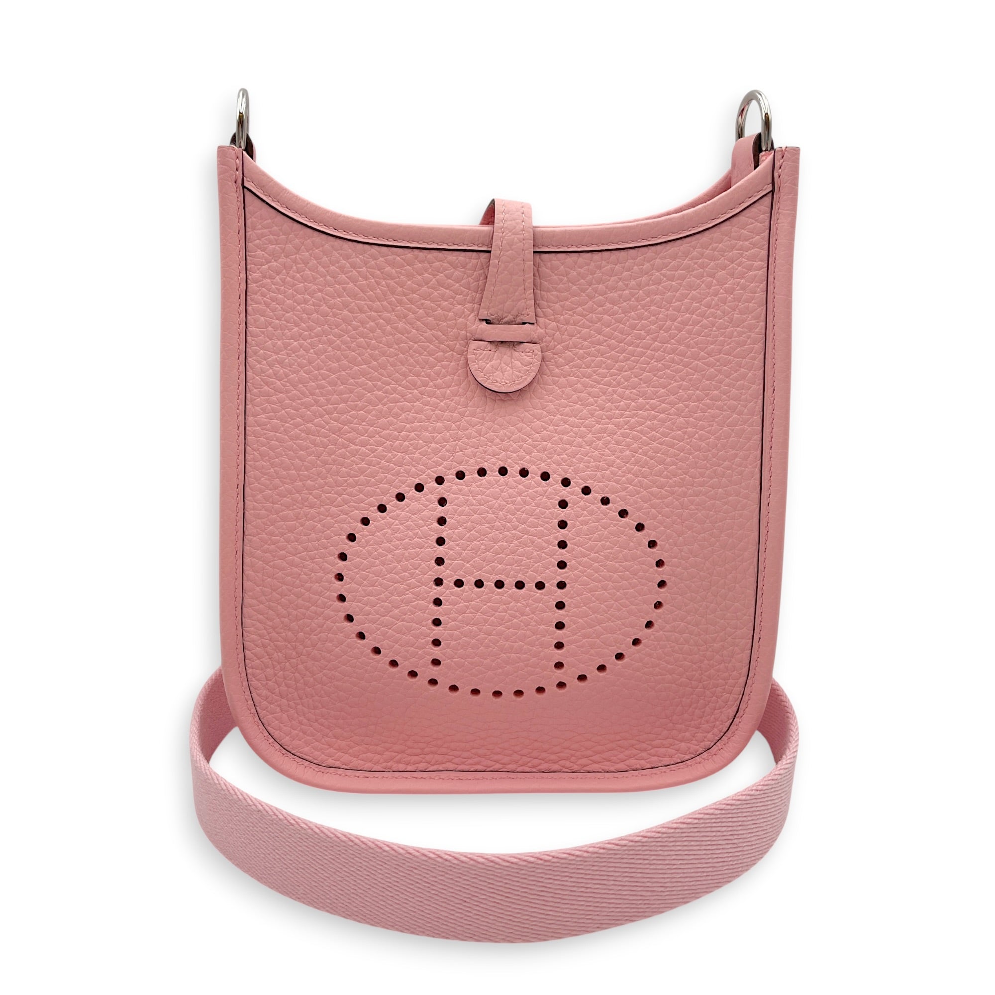 Evelyne Mini Rose Sakura in Clemence Palladium hardware
