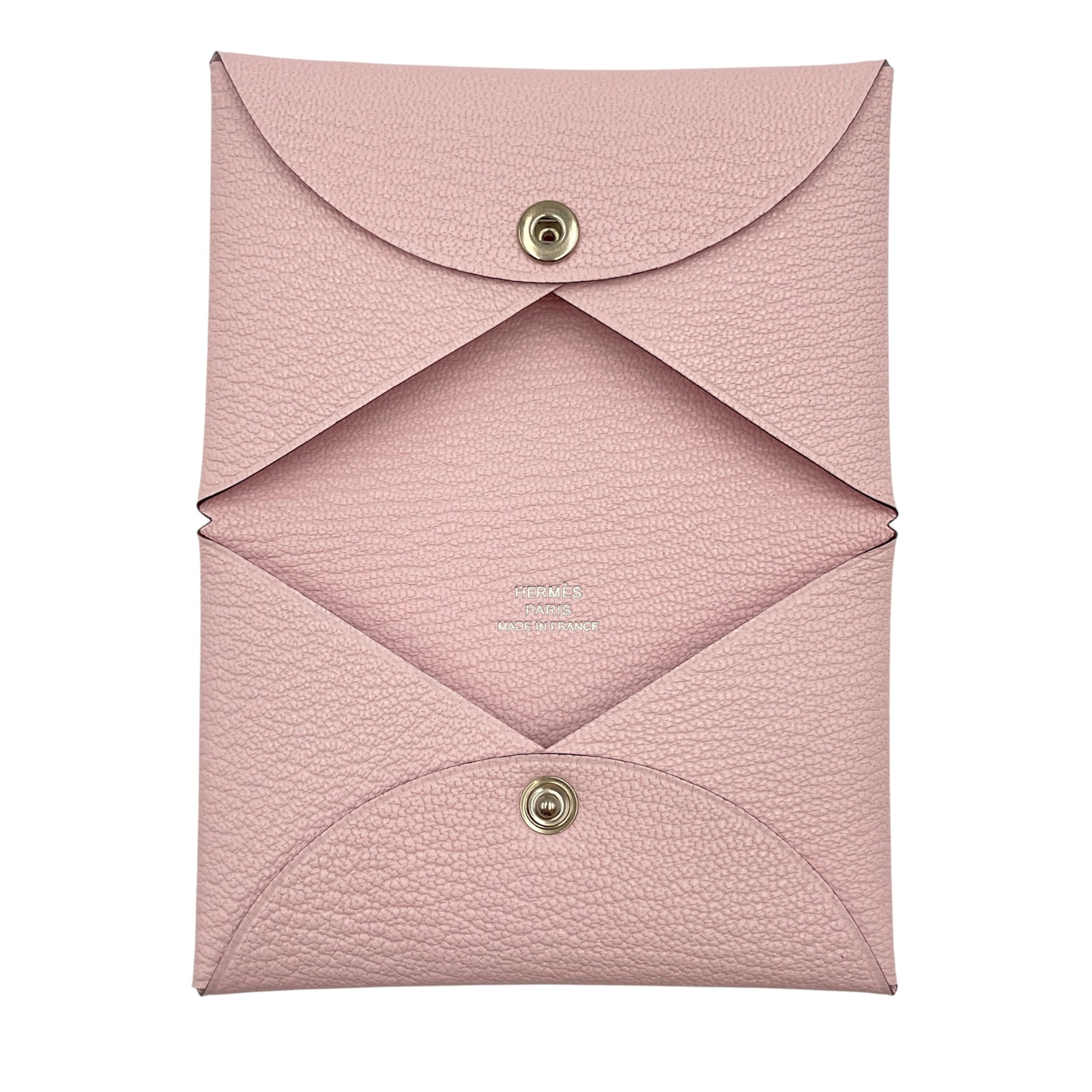 Calvi Rose Darling Card Holder in Chevre Mysore