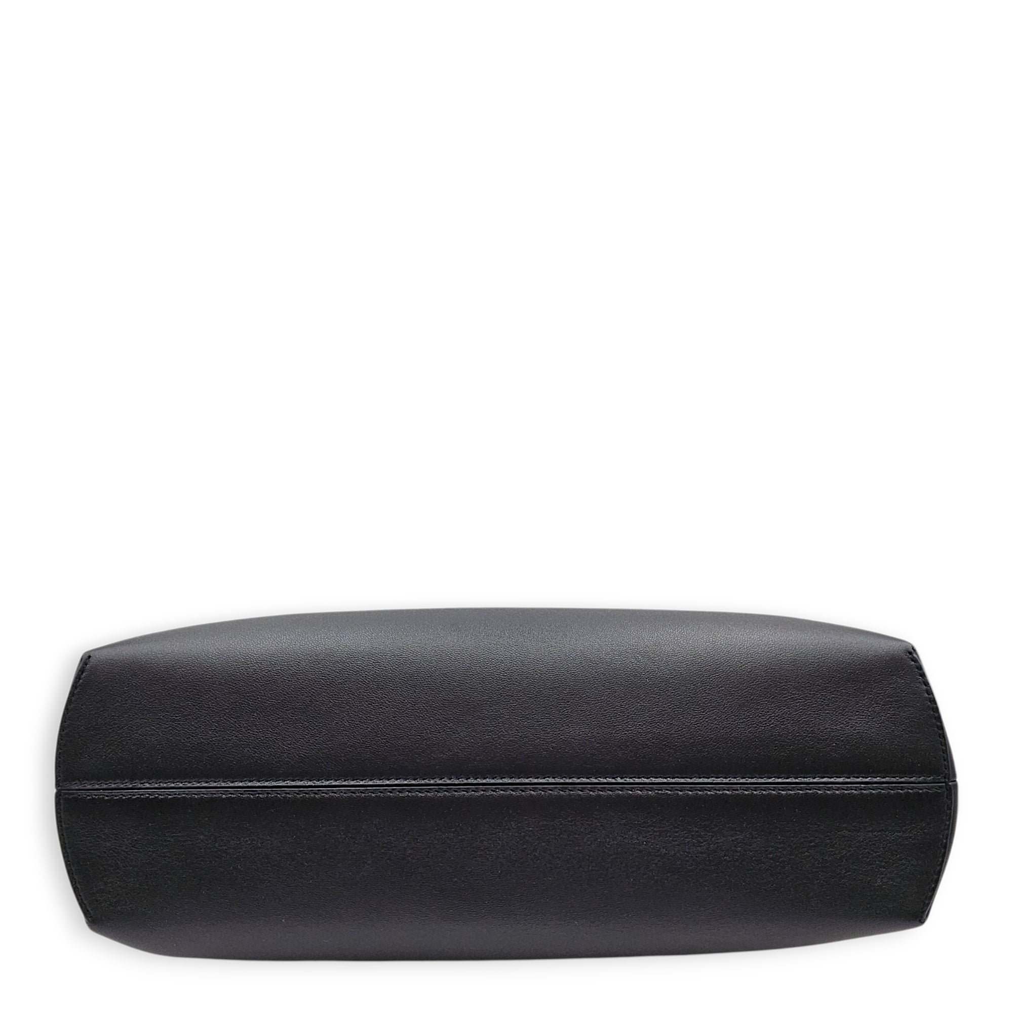 First Medium Black Clutch in Nappa Leather Gold hardware CL2605-21157 5