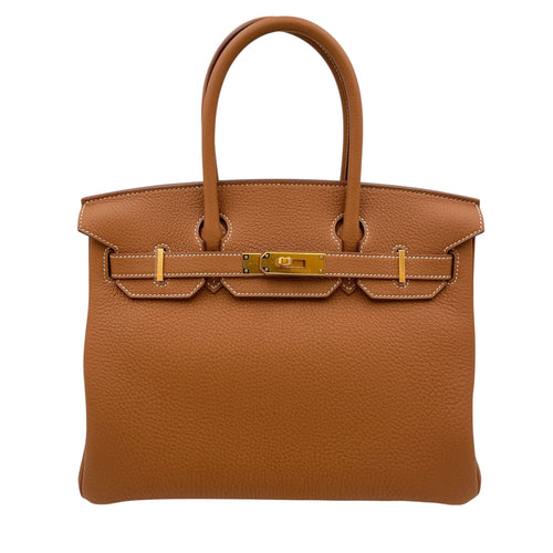 Birkin 30 Gold in Togo Gold hardware