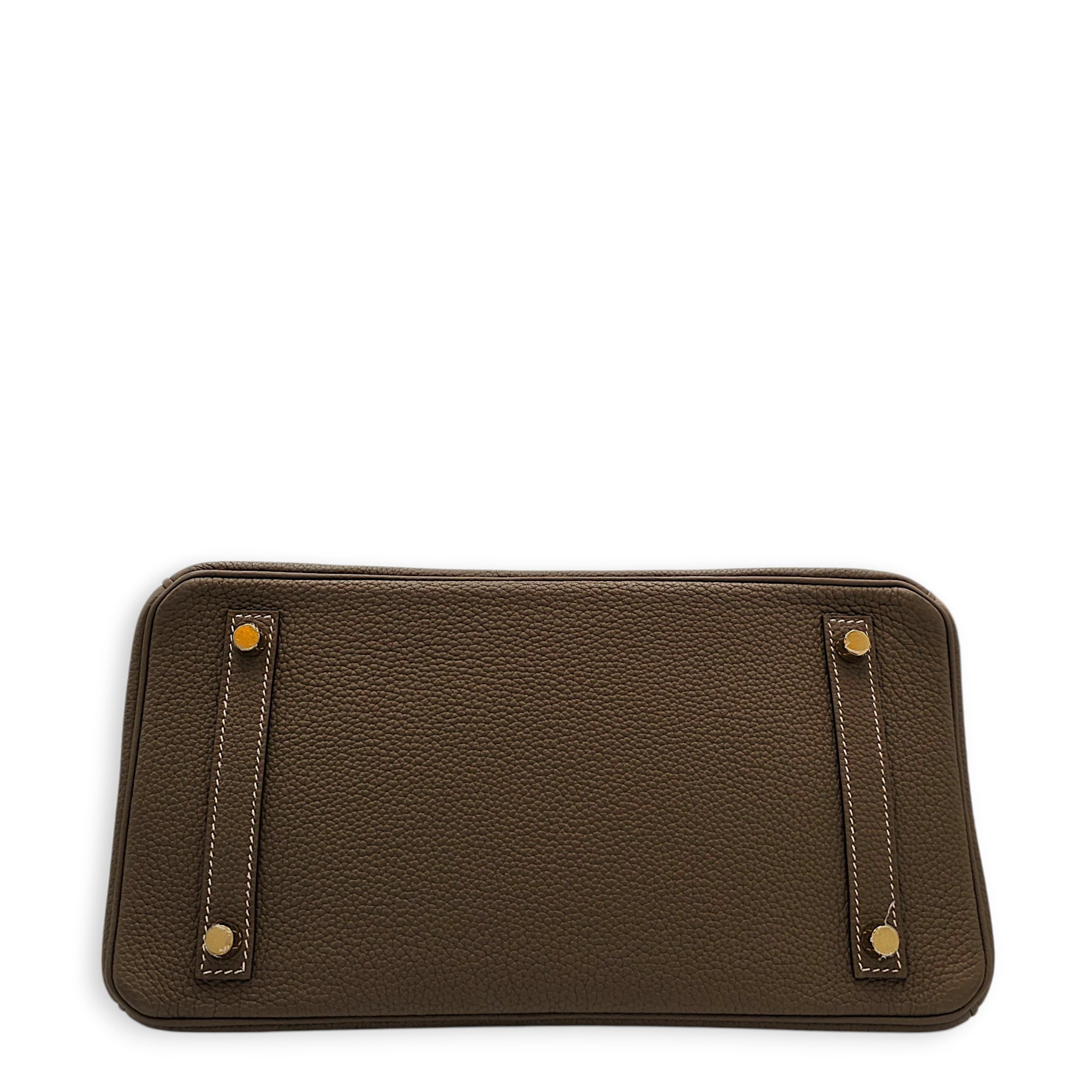 Birkin 30 Etoupe in Togo Gold hardware