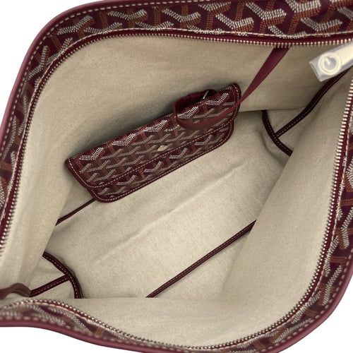 Boheme Hobo PM Red Shoulder Bag in Canvas Silver hardware CL2605-21162 8