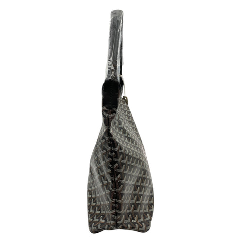 Boheme Hobo with Limited Edition Clover Print PM Black Shoulder Bag in Canvas Silver hardware CL2605-21164 3