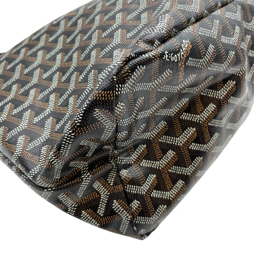 Boheme Hobo with Limited Edition Clover Print PM Black Shoulder Bag in Canvas Silver hardware CL2605-21164 6