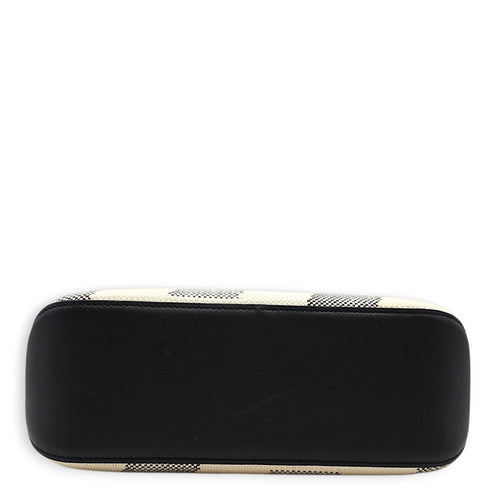 Cabas H En Biais 27 Black in Toile H