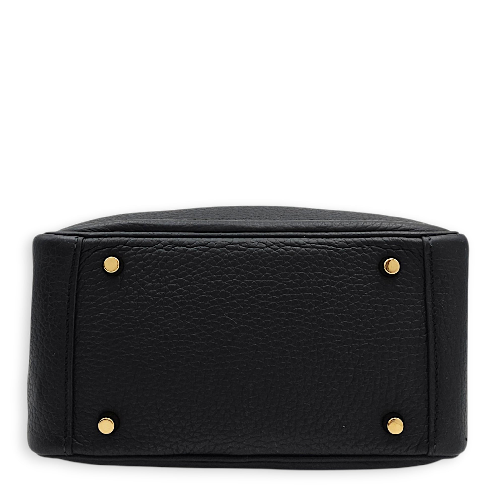 Lindy Mini Black in Clemence Gold hardware CL2605-21166 5
