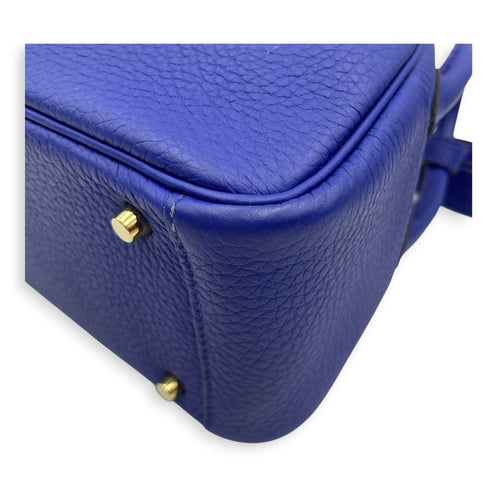 Lindy Mini Blue France  in Clemence Gold hardware CL2605-21167 10