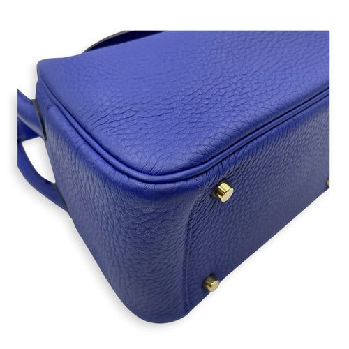 Lindy Mini Blue France  in Clemence Gold hardware CL2605-21167 5