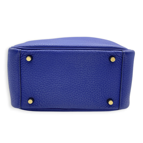 Lindy Mini Blue France  in Clemence Gold hardware CL2605-21167 7