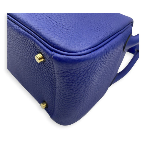 Lindy Mini Blue France  in Clemence Gold hardware CL2605-21167 8