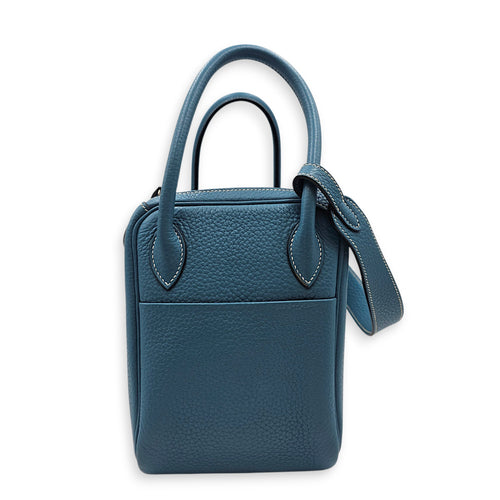 Lindy 26 Blue Jean  in Clemence Palladium hardware