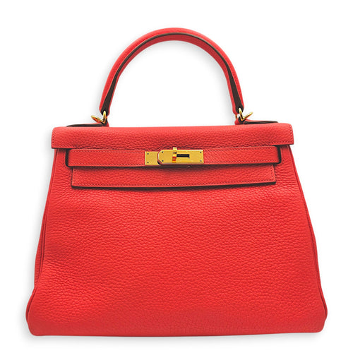 Kelly 28 Rose Jaipur in Clemence Gold hardware CL2605-21171 1