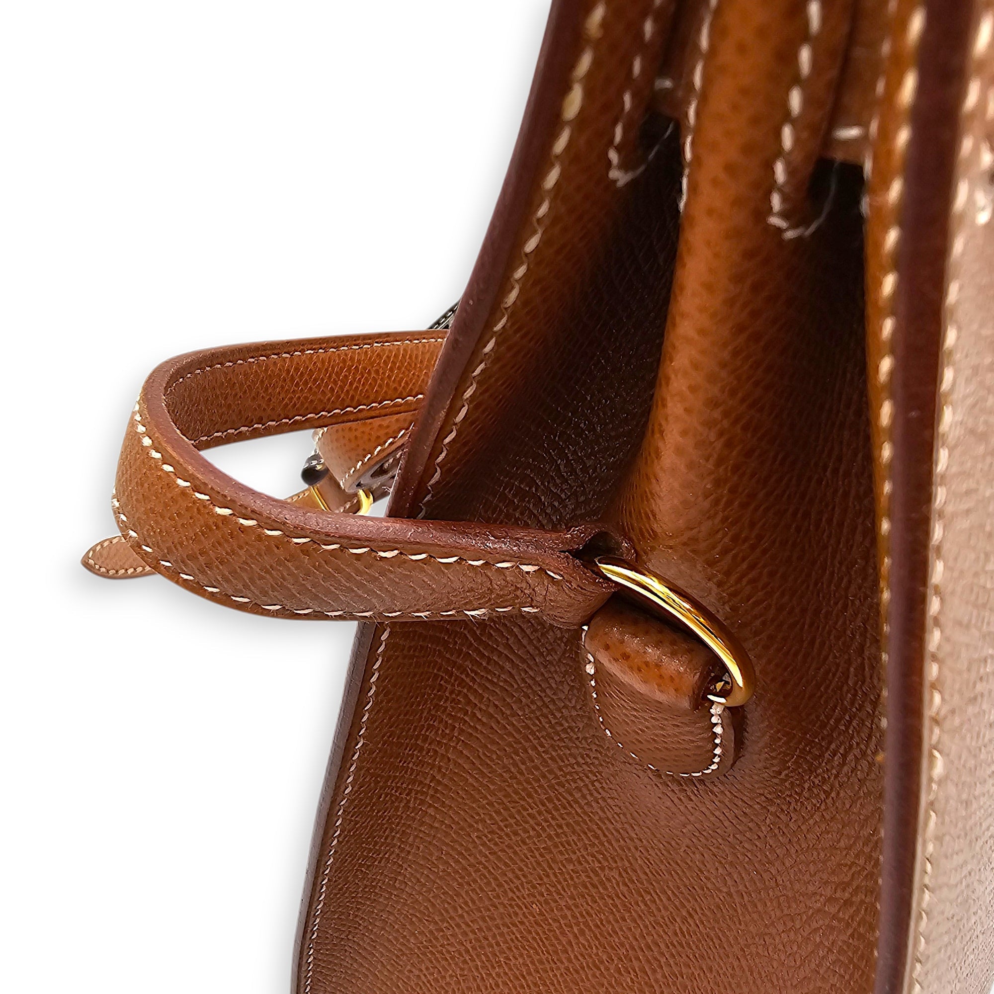 Kelly Sport 20 Gold in Courchevel Gold hardware CL2605-21172 8