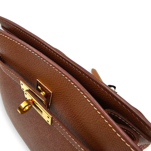 Kelly Sport 20 Gold in Courchevel Gold hardware CL2605-21172 9